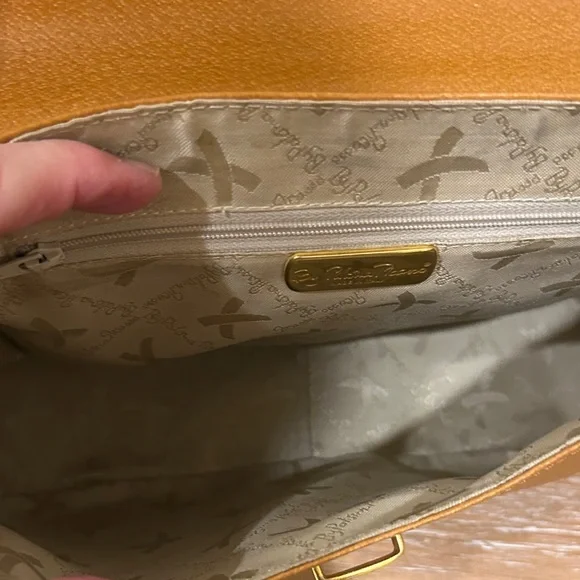 Paloma Picasso Tan Leather Satchel - Picture 11 of 16